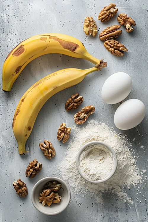 ingredientes Bizcocho de platano y nueces: mi receta