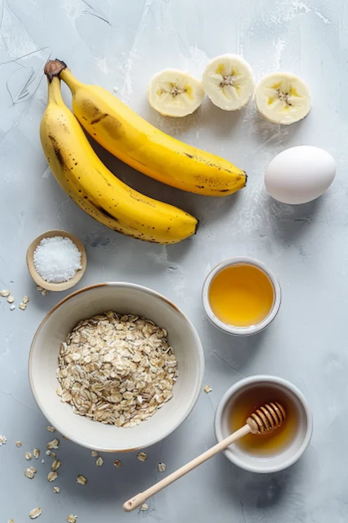 ingredientes Bizcocho plátano y avena en microondas