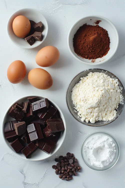 ingredientes Bizcocho plátano y cacao